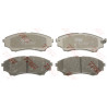 Conjunto de 4 pastilhas de freio COTEC TRW GDB3403
