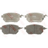 Conjunto de 4 pastilhas de freio COTEC TRW GDB3416