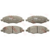 Conjunto de 4 pastilhas de freio TRW GDB3427