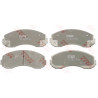 Conjunto de 4 pastilhas de freio COTEC TRW GDB3434