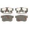 Conjunto de 4 pastilhas de freio COTEC TRW GDB3438