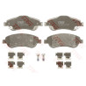 Conjunto de 4 pastilhas de freio COTEC TRW GDB3445