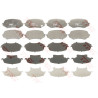 Conjunto de 8 pastilhas de freio TRW GDB3486