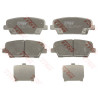 Conjunto de 4 pastilhas de freio COTEC TRW GDB3499