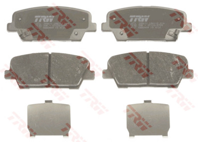 Conjunto de 4 pastilhas de freio COTEC TRW GDB3499