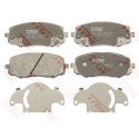 Conjunto de 4 pastilhas de freio COTEC TRW GDB3510