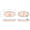 Conjunto de 4 pastilhas de freio TRW GDB3629