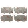 Conjunto de 4 pastilhas de freio COTEC TRW GDB395
