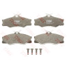 Conjunto de 4 pastilhas de freio TRW GDB399