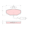 Conjunto de 4 pastilhas de freio TRW GDB412