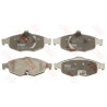 Conjunto de 4 pastilhas de freio TRW GDB4125