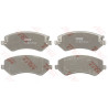 Conjunto de 4 pastilhas de freio COTEC TRW GDB4126