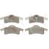 Conjunto de 4 pastilhas de freio COTEC TRW GDB4127