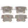 Conjunto de 4 pastilhas de freio COTEC TRW GDB4135
