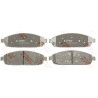 Conjunto de 4 pastilhas de freio COTEC TRW GDB4136