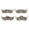 Conjunto de 4 pastilhas de freio COTEC TRW GDB4137