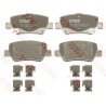 Conjunto de 4 pastilhas de freio COTEC TRW GDB4175