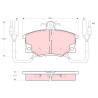 Conjunto de 4 pastilhas de freio TRW GDB457