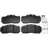 Conjunto de 4 pastilhas de freio TRW GDB5086