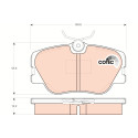 Conjunto de 4 pastilhas de freio COTEC TRW GDB818