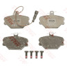 Conjunto de 4 pastilhas de freio COTEC TRW GDB833