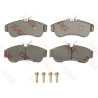 Conjunto de 4 pastilhas de freio COTEC TRW GDB848