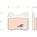 Conjunto de 4 pastilhas de freio COTEC TRW GDB911