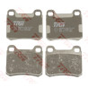 Conjunto de 4 pastilhas de freio COTEC TRW GDB911
