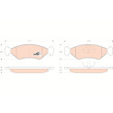 Conjunto de 4 pastilhas de freio COTEC TRW GDB953