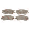 Conjunto de 4 pastilhas de freio TRW GDB998