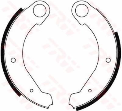 Conjunto de sapatas de freio TRW GS8053