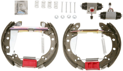 Conjunto de sapatas de freio TRW GSK1512 Superkit