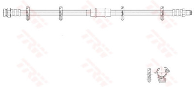 Mangueira de freio TRW PHB273