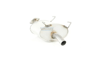 Panela de escape traseira