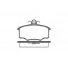 Jogo de 4 pastilhas de freio ROADHOUSE 2046,00