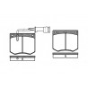 Conjunto de 4 pastilhas de freio ROADHOUSE 2063.02