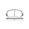 Jogo de 4 pastilhas de freio ROADHOUSE 2094,00
