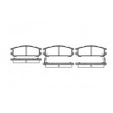 Conjunto de 4 pastilhas de freio ROADHOUSE 2342.02