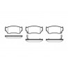 Conjunto de 4 pastilhas de freio ROADHOUSE 2364.02