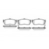 Conjunto de 4 pastilhas de freio ROADHOUSE 2366.22