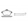 Conjunto de 4 pastilhas de freio ROADHOUSE 2401.04