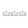 Conjunto de 4 pastilhas de freio ROADHOUSE 2404.02