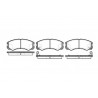 Conjunto de 4 pastilhas de freio ROADHOUSE 2425.02
