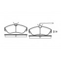 Conjunto de 4 pastilhas de freio ROADHOUSE 2487.02
