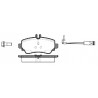 Conjunto de 4 pastilhas de freio ROADHOUSE 2650.22