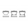 Conjunto de 4 pastilhas de freio ROADHOUSE 2741.02