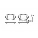 Conjunto de 4 pastilhas de freio ROADHOUSE 2897.11