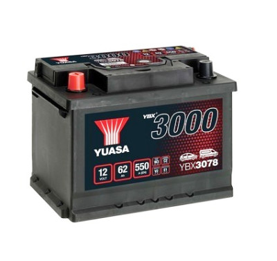 Bateria Yuasa - 12V - Ah 62 YBX3078