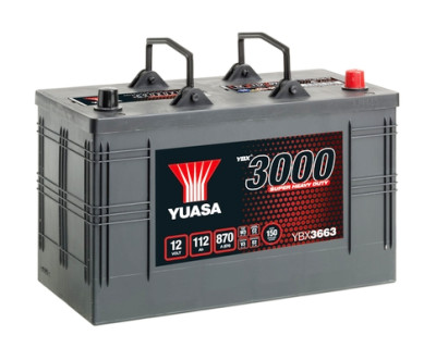 Bateria Yuasa - 12V - Ah 112 YBX3663