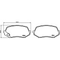 Jogo de pastilhas de freio HELLA 8DB 355 005-591